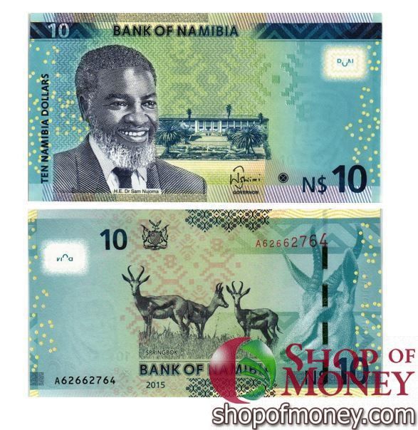 НАМИБИЯ 10 20 30 50 100 200 ДОЛЛАРОВ 8