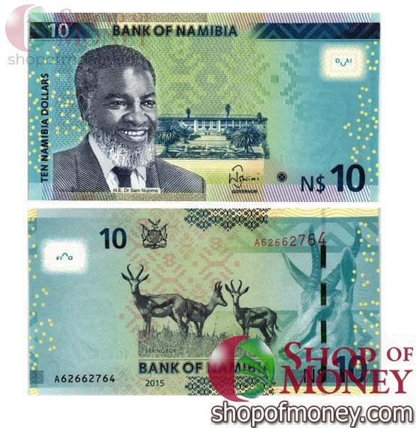 НАМИБИЯ 10 20 30 50 100 200 ДОЛЛАРОВ 8