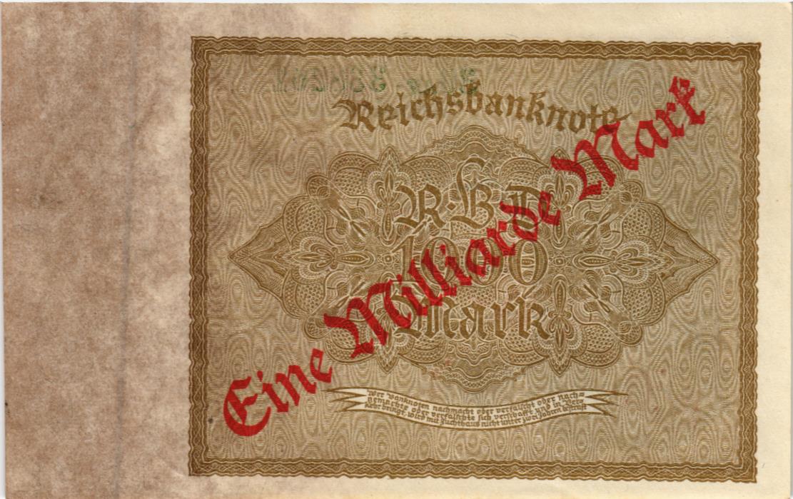 ГЕРМАНИЯ 1000000000 МАРОК 2