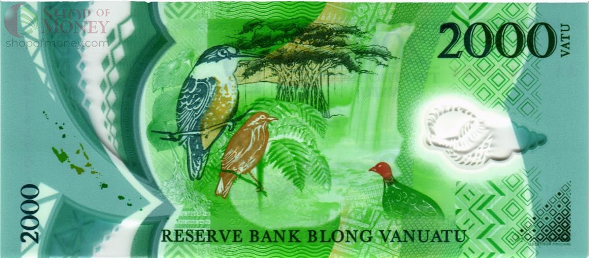 ВАНУАТУ 2000 ВАТУ (-AA- ПРЕФИКС) 2