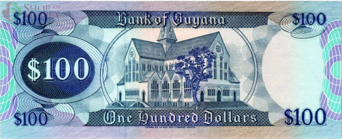 ГАЙАНА 100 ДОЛЛАРОВ 2