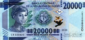 ГВИНЕЯ 20000 ФРАНКОВ 1