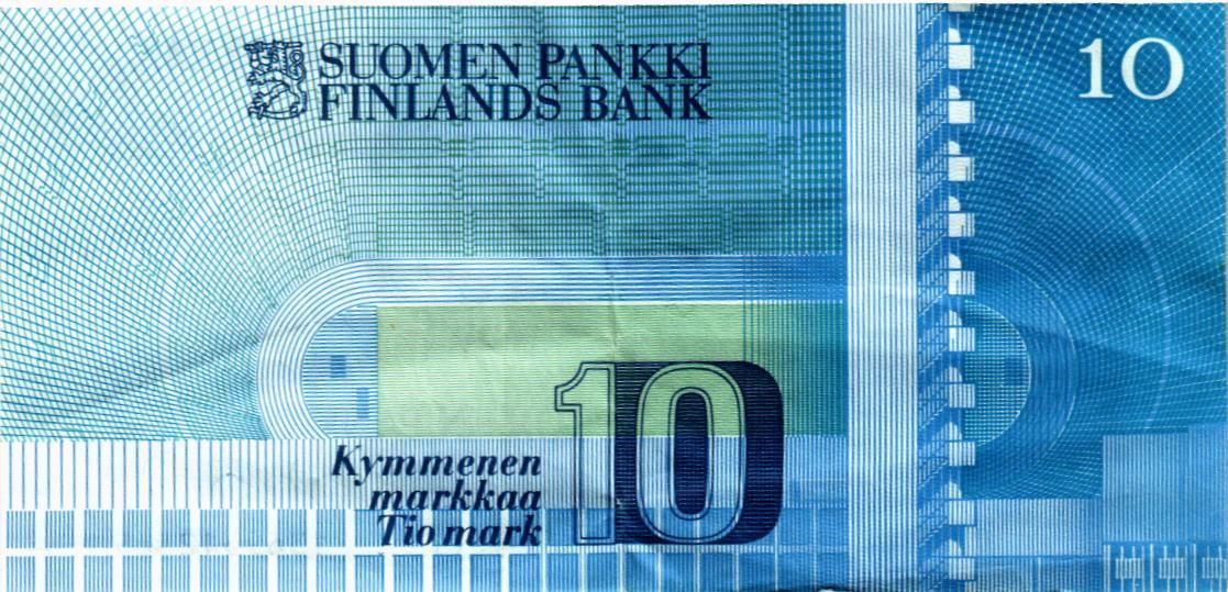 ФИНЛЯНДИЯ 10 МАРОК 2