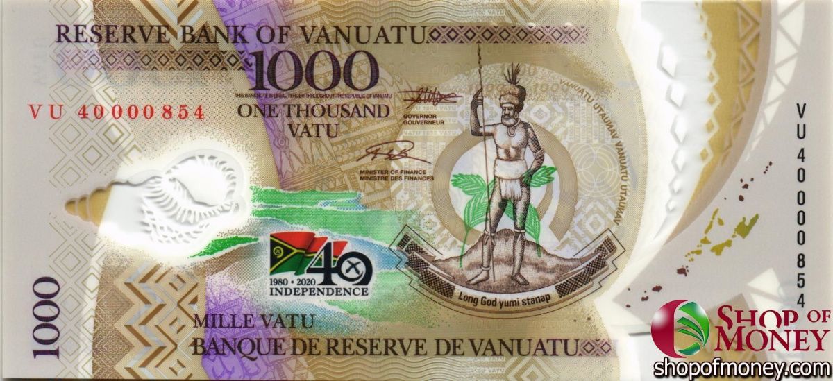 ВАНУАТУ 1000 ВАТУ (В БУКЛЕТЕ) 3