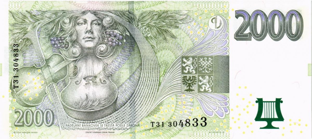 ЧЕХИЯ 2000 КРОН (T) 2