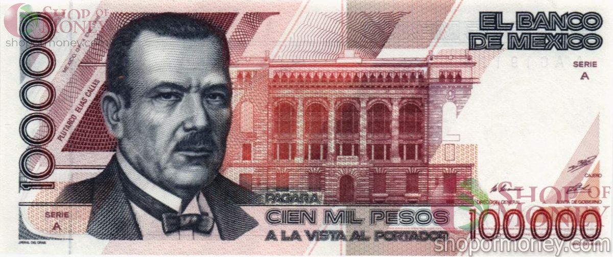 МЕКСИКА 100000 ПЕСО 1