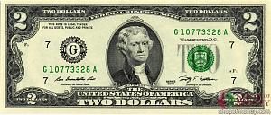 США 2 ДОЛЛАРА (G-Чикаго) 1