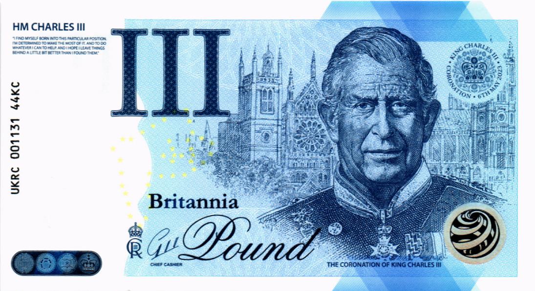 ВЕЛИКОБРИТАНИЯ/АНГЛИЯ 1 ФУНТ (СУВЕНИРНАЯ) 1