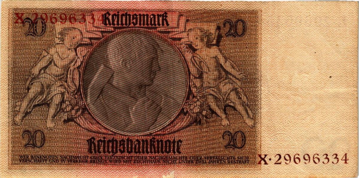 ГЕРМАНИЯ 20 МАРОК 2