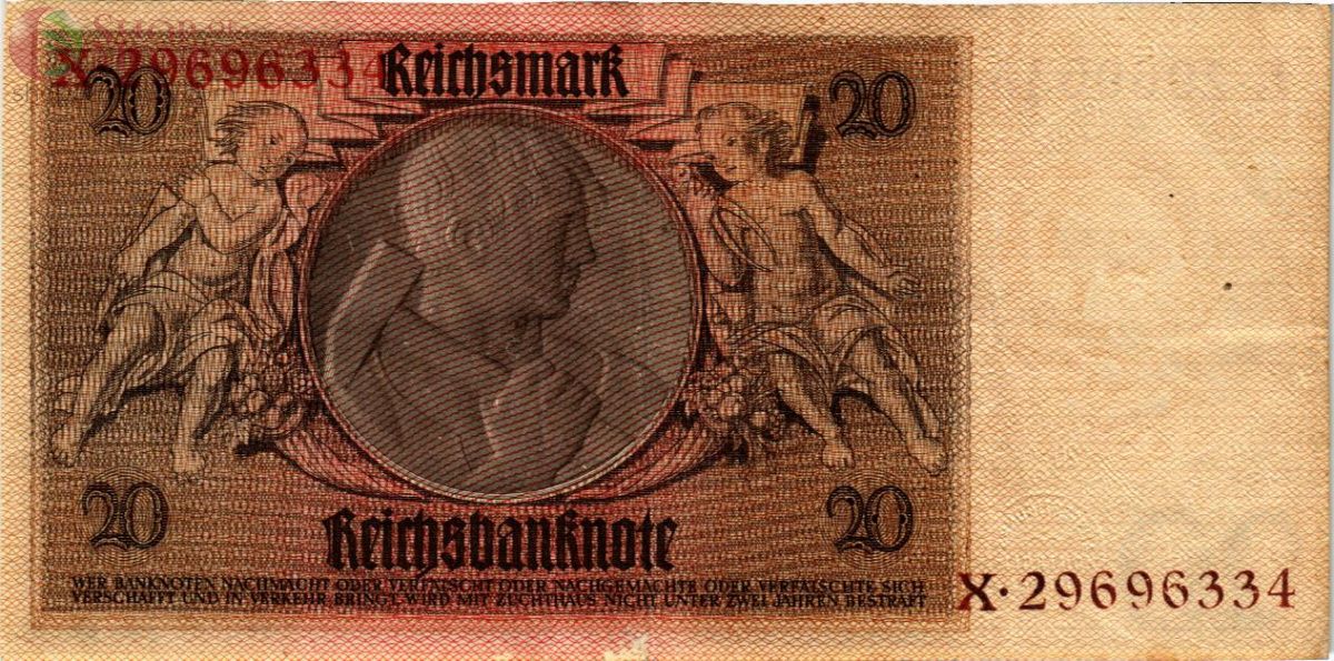 ГЕРМАНИЯ 20 МАРОК 2