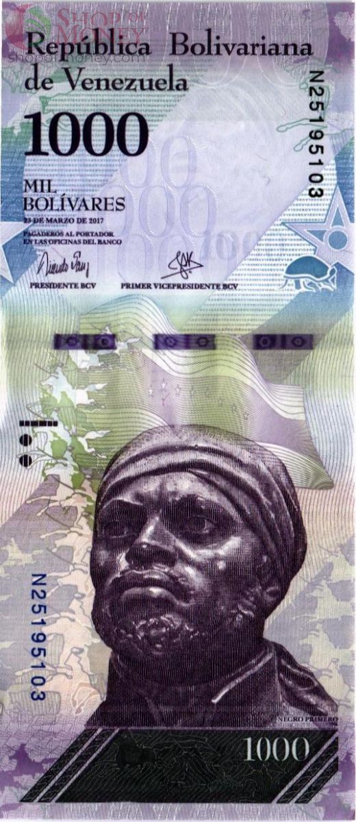 ВЕНЕСУЭЛА 1000 БОЛИВАР 1