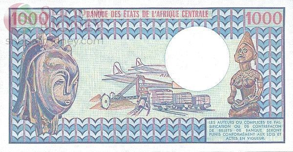 КАМЕРУН 1000 ФРАНКОВ 2