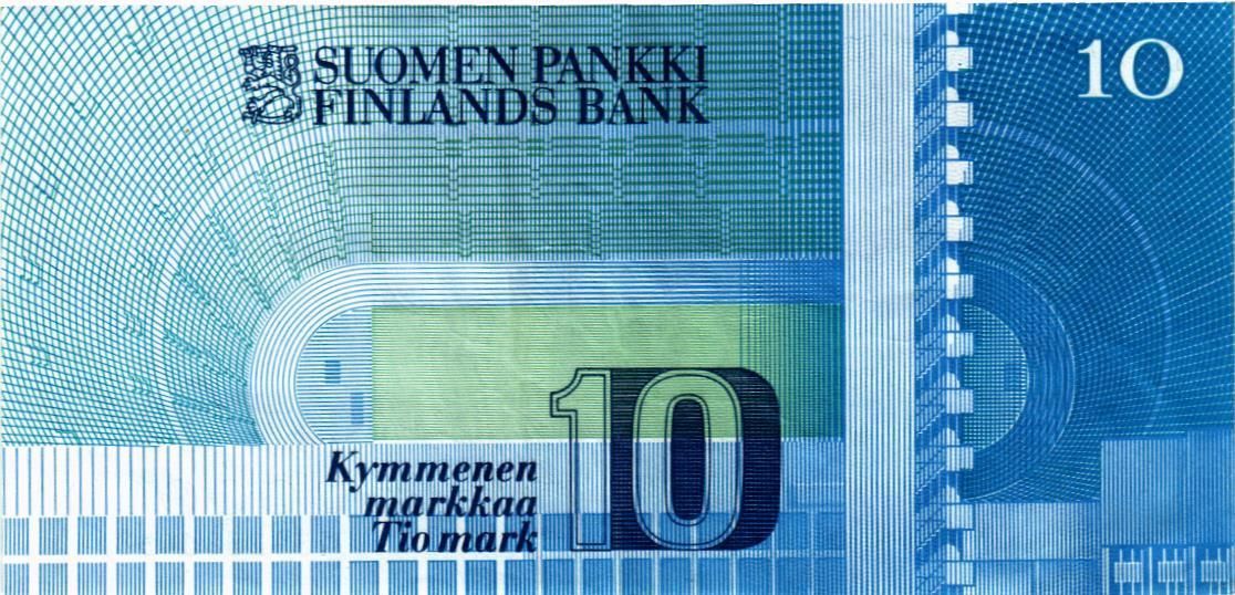 ФИНЛЯНДИЯ 10 МАРОК 2