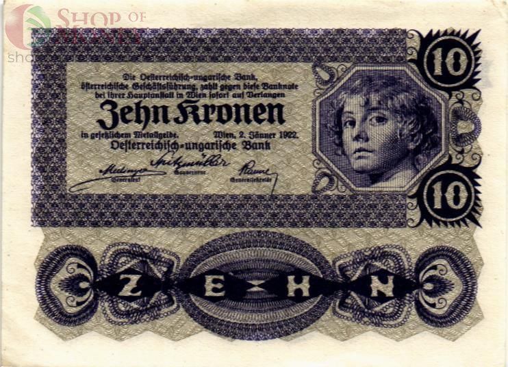 АВСТРИЯ 10 КРОН 1