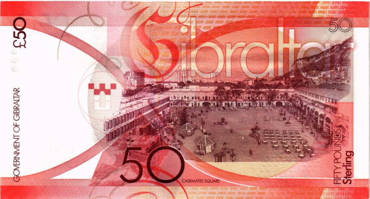 ГИБРАЛТАР 50 ФУНТОВ 2