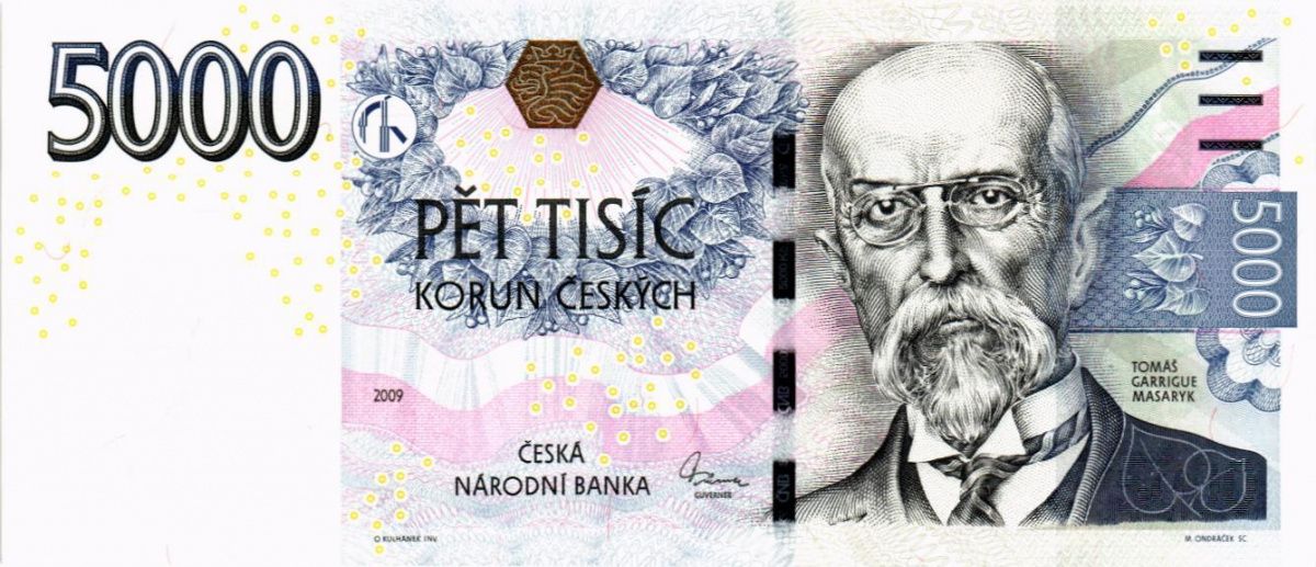 ЧЕХИЯ 5000 КРОН 1