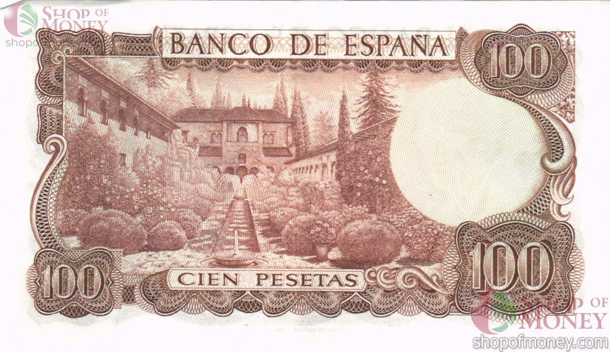 ИСПАНИЯ 100 ПЕСЕТ 2