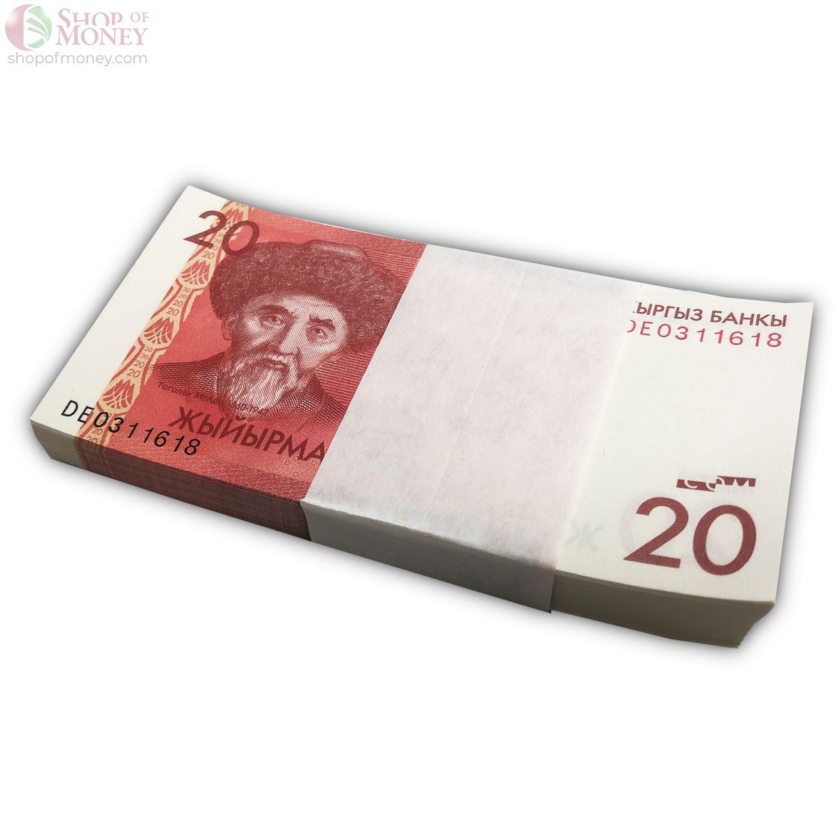 КИРГИЗИЯ 20 СОМ (100 БАНКНОТ) 1