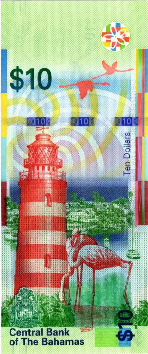 БАГАМСКИЕ ОСТРОВА 10 ДОЛЛАРОВ 2