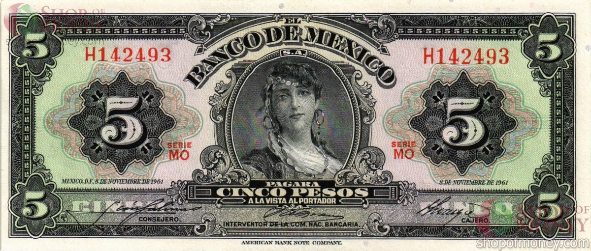 МЕКСИКА 5 ПЕСО 1