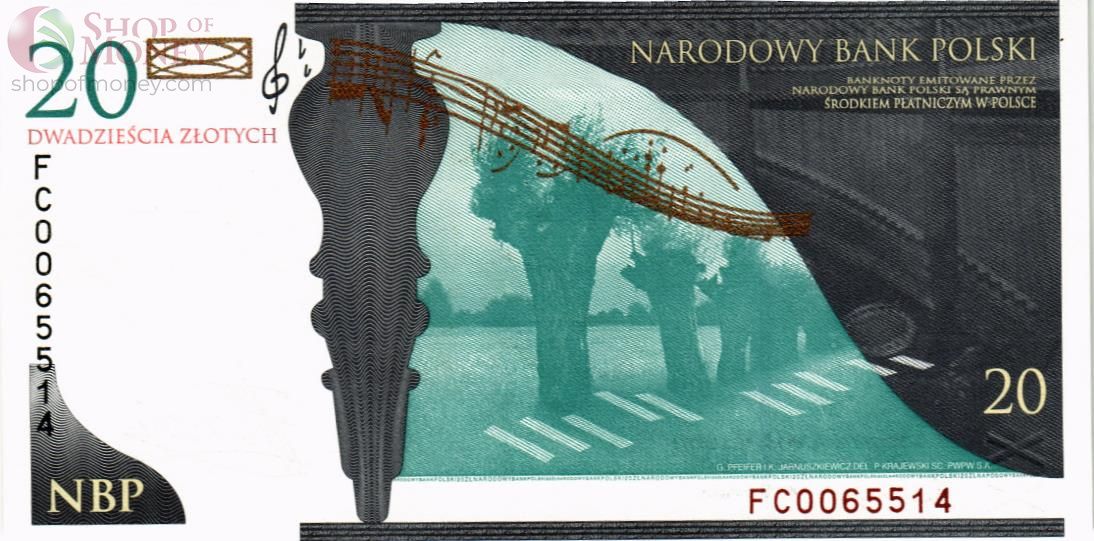 ПОЛЬША 20 ЗЛОТЫХ (В БУКЛЕТЕ) 3