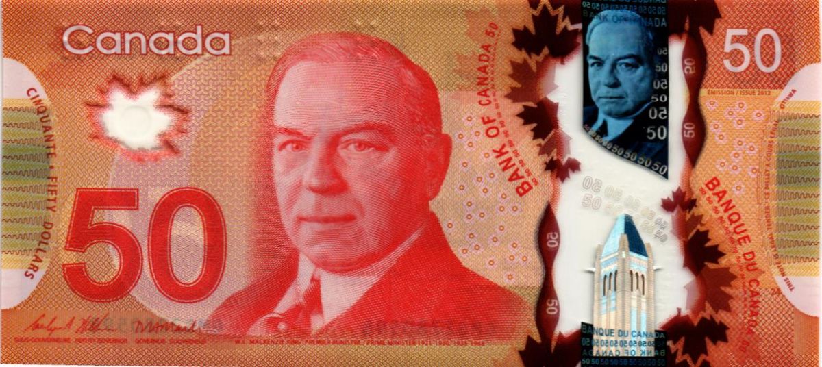 КАНАДА 50 ДОЛЛАРОВ 1