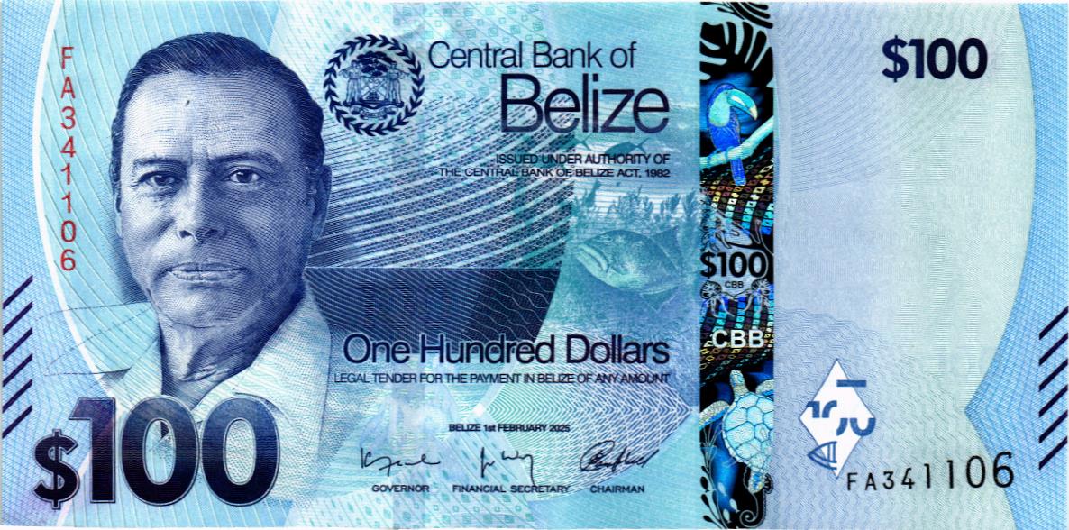 БЕЛИЗ 100 ДОЛЛАРОВ 1