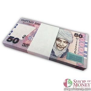 КИРГИЗИЯ 50 СОМ (100 БАНКНОТ) 1