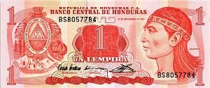 ГОНДУРАС 1 ЛЕМПИРА 1