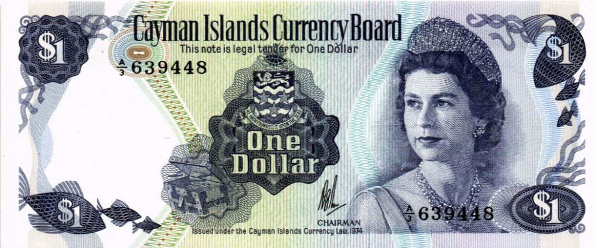 КАЙМАНОВЫ ОСТРОВА 1 ДОЛЛАР 1