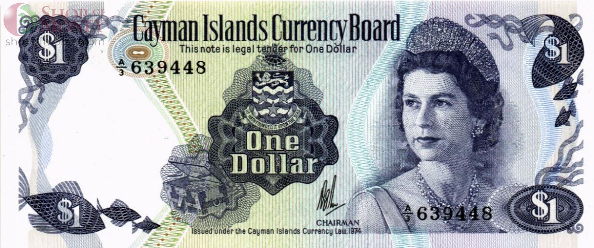 КАЙМАНОВЫ ОСТРОВА 1 ДОЛЛАР 1