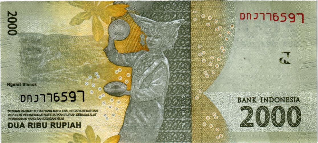 ИНДОНЕЗИЯ 2000 РУПИЙ 2