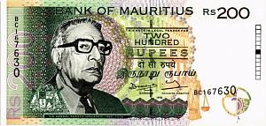 МАВРИКИЙ 200 РУПИЙ 1