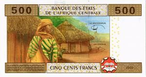 CAS - КОНГО 500 ФРАНКОВ (T) 2
