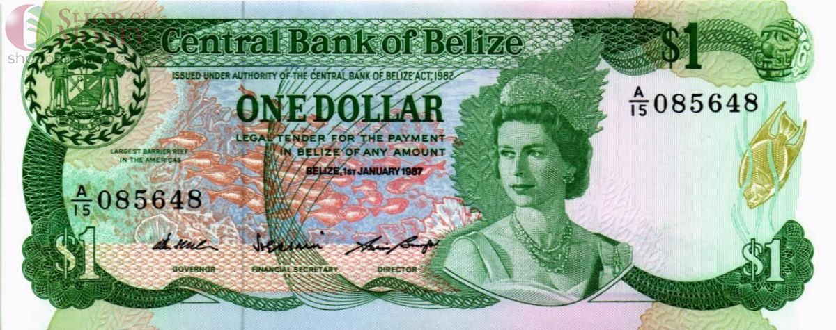 БЕЛИЗ 1 ДОЛЛАР 1