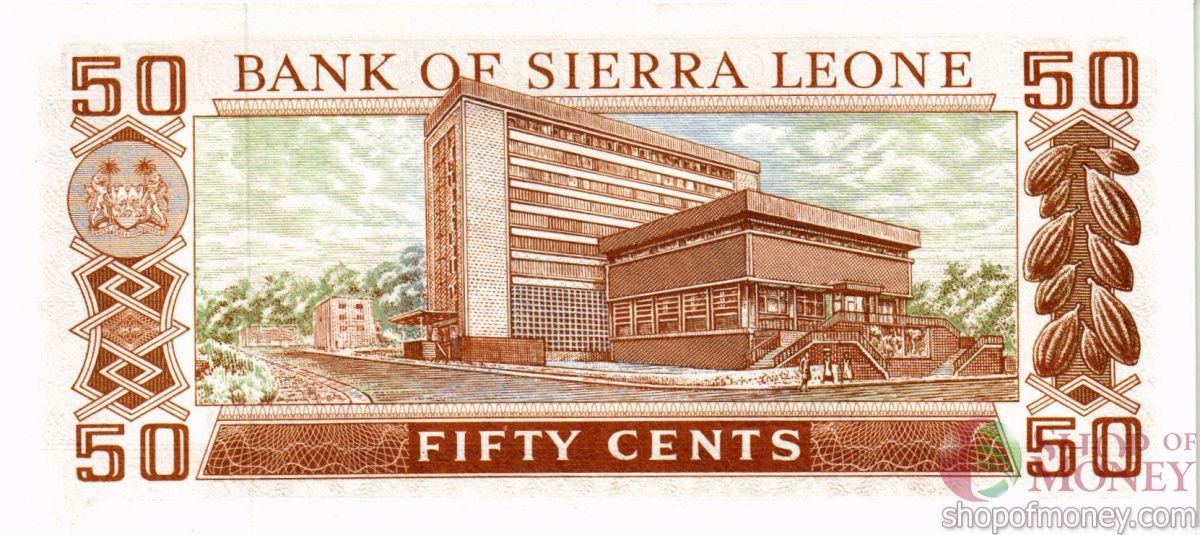 СЬЕРРА-ЛЕОНЕ 50 ЦЕНТОВ 2