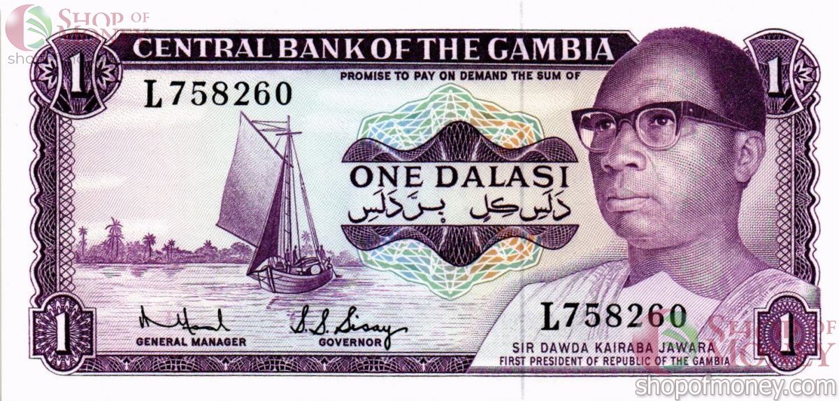 ГАМБИЯ 1 ДАЛАСИ 1