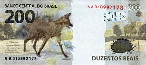 БРАЗИЛИЯ 200 РЕАЛ 2