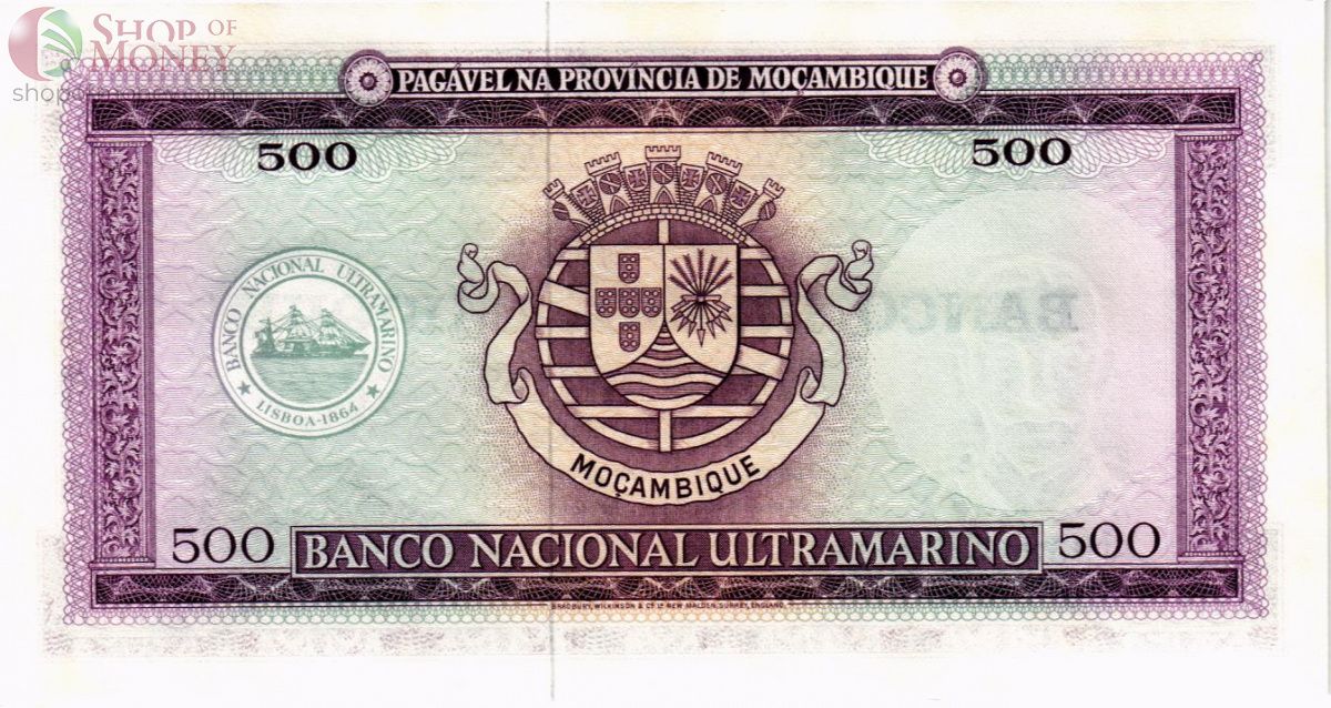 МОЗАМБИК 500 ЭСКУДО 2