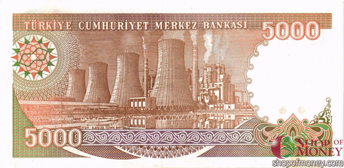 ТУРЦИЯ 5000 ЛИР 2