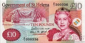 ОСТРОВ СВЯТОЙ ЕЛЕНЫ 10 ФУНТОВ 1