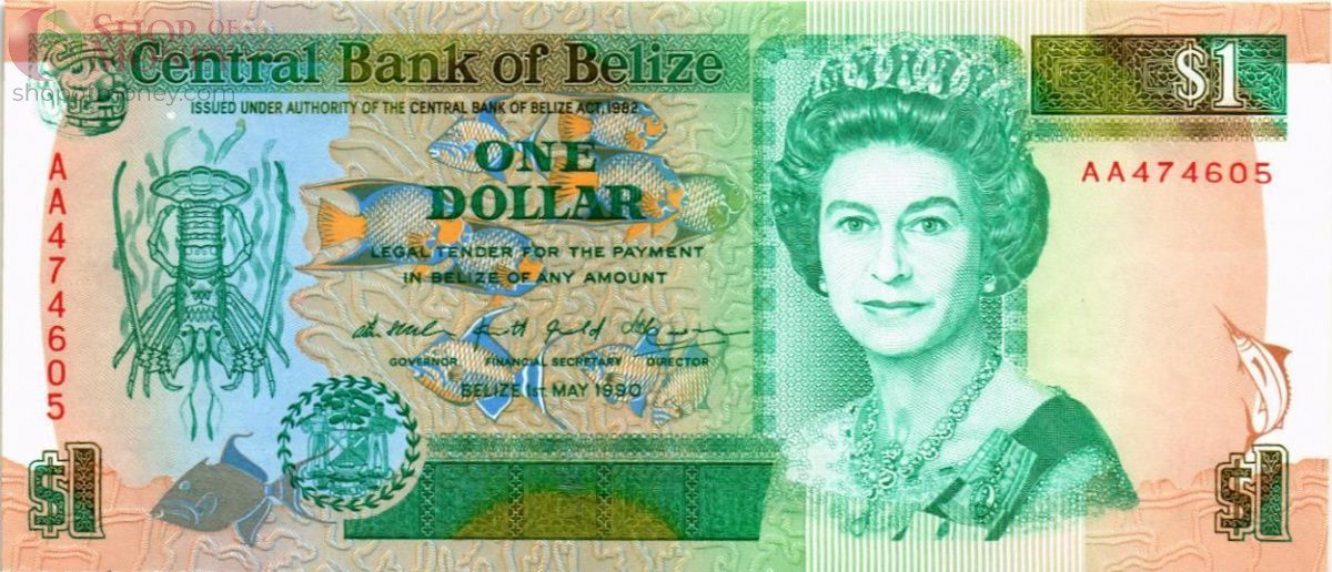 БЕЛИЗ 1 ДОЛЛАР 1