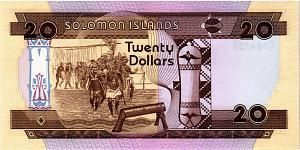 СОЛОМОНОВЫ ОСТРОВА 20 ДОЛЛАРОВ 2
