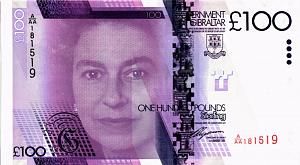 ГИБРАЛТАР 100 ФУНТОВ 1