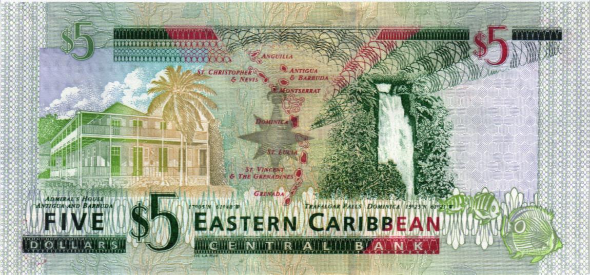ВОСТОЧНЫЕ КАРИБЫ 5 ДОЛЛАРОВ 2