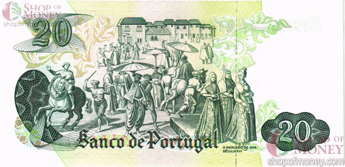 ПОРТУГАЛИЯ 20 ЭСКУДО 2