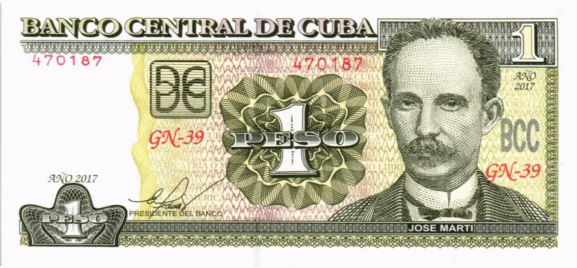 КУБА 1 ПЕСО 1