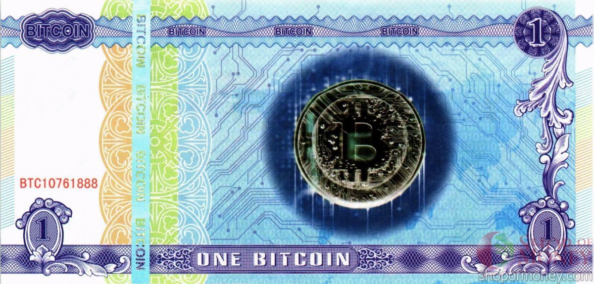 СУВЕНИР 1 БИТКОИН 1