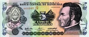 ГОНДУРАС 5 ЛЕМПИР 1