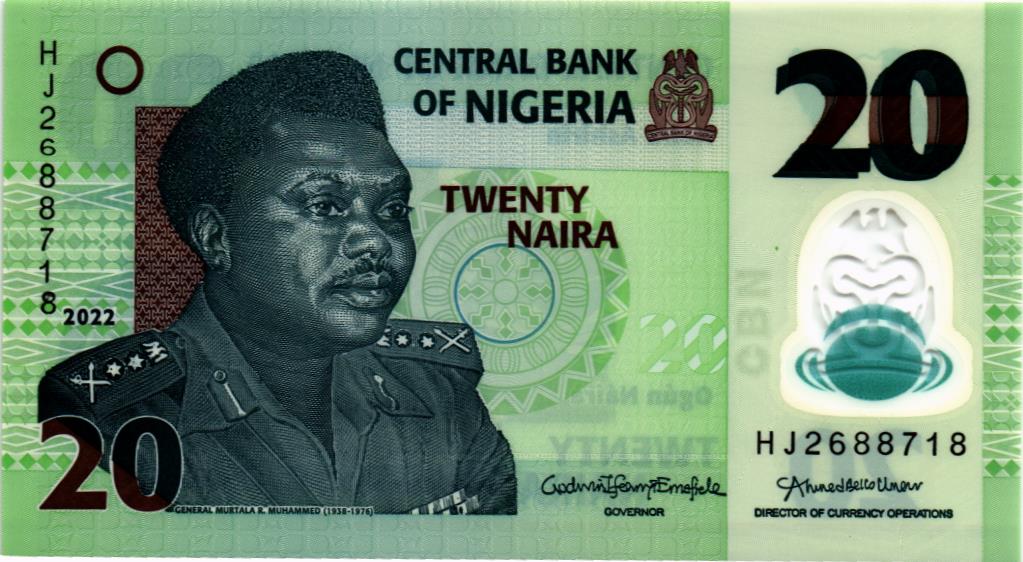 НИГЕРИЯ 20 НАЙРА 1